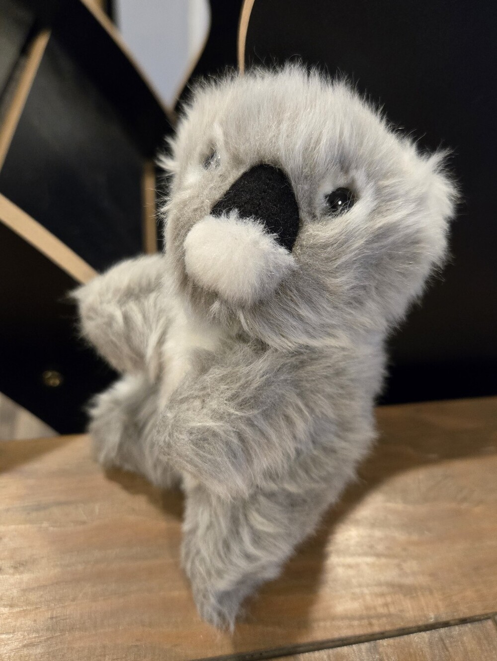 Gray Plush Baby Koala Stuffed Animal - Soft Small Toy